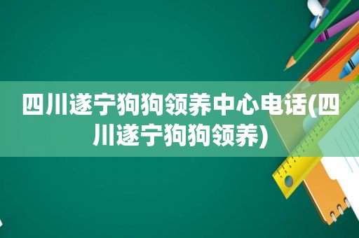 四川遂宁狗狗领养中心电话(四川遂宁狗狗领养)