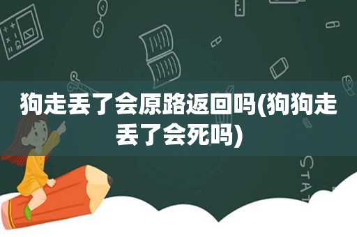 狗走丢了会原路返回吗(狗狗走丢了会死吗)