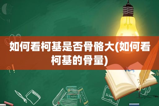 如何看柯基是否骨骼大(如何看柯基的骨量)