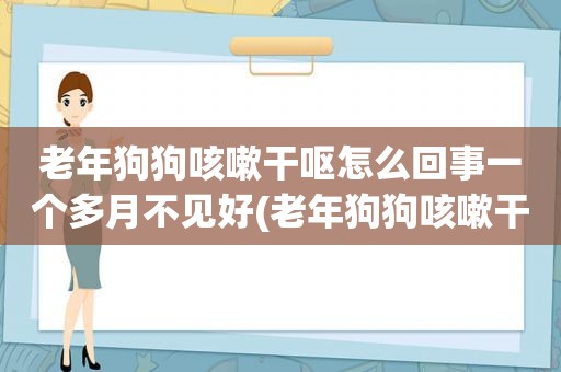 老年狗狗咳嗽干呕怎么回事一个多月不见好(老年狗狗咳嗽干呕)