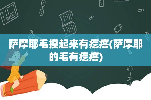 萨摩耶毛摸起来有疙瘩(萨摩耶的毛有疙瘩)