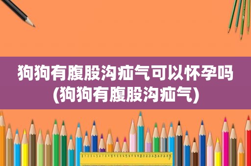 狗狗有腹股沟疝气可以怀孕吗(狗狗有腹股沟疝气)