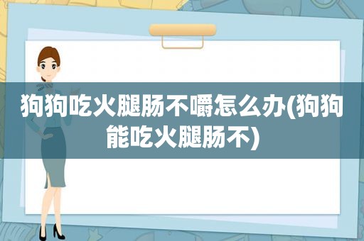 狗狗吃火腿肠不嚼怎么办(狗狗能吃火腿肠不)