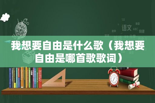 我想要自由是什么歌（我想要自由是哪首歌歌词）