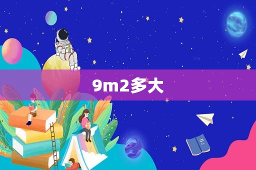 9m2多大