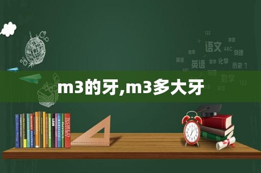 m3的牙,m3多大牙