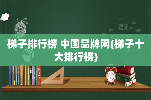 梯子排行榜 中国品牌网(梯子十大排行榜)