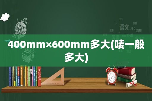 400mm×600mm多大(唛一般多大)