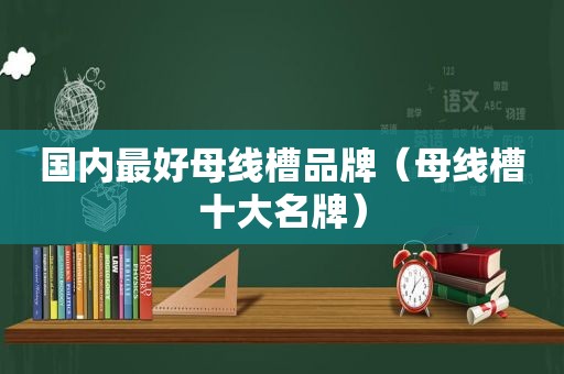 国内最好母线槽品牌（母线槽十大名牌）