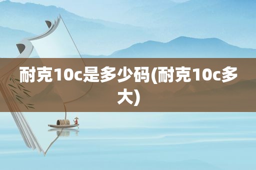 耐克10c是多少码(耐克10c多大)