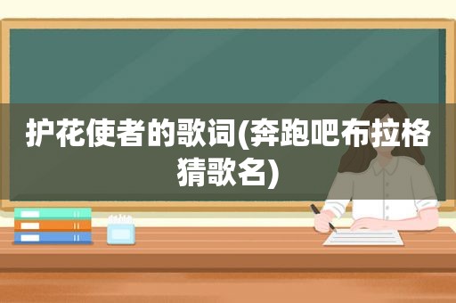 护花使者的歌词(奔跑吧布拉格猜歌名)