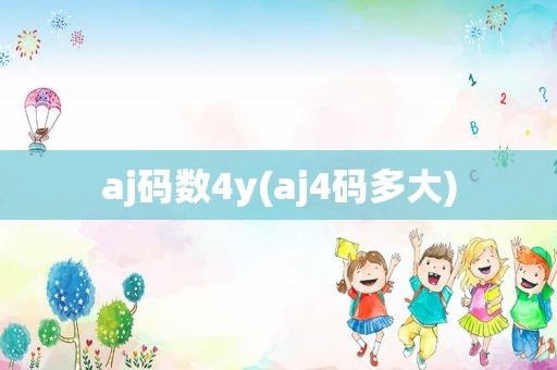 aj码数4y(aj4码多大)