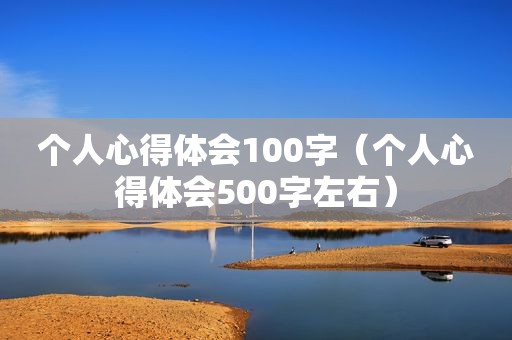 个人心得体会100字（个人心得体会500字左右）