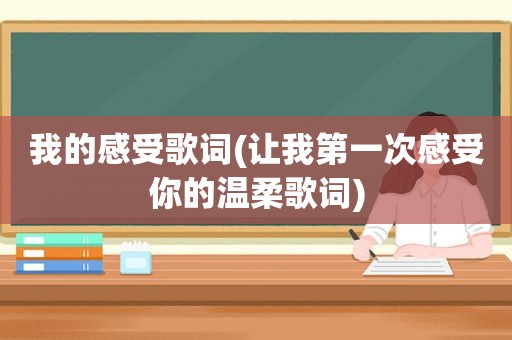 我的感受歌词(让我第一次感受你的温柔歌词)