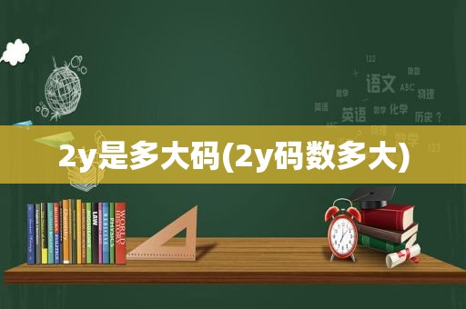 2y是多大码(2y码数多大)