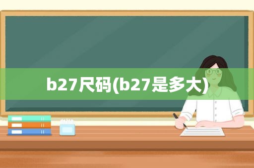 b27尺码(b27是多大)