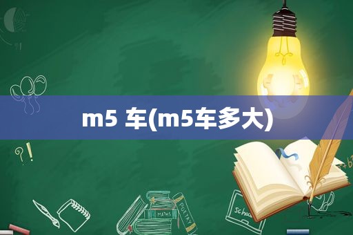 m5 车(m5车多大)