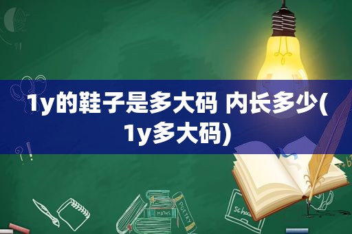 1y的鞋子是多大码 内长多少(1y多大码)