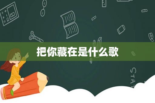 把你藏在是什么歌