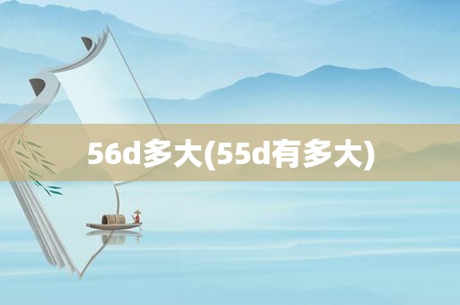 56d多大(55d有多大)