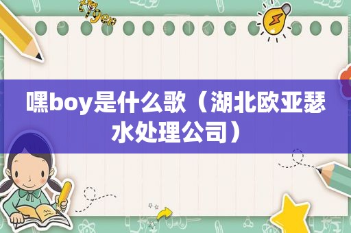 嘿boy是什么歌（湖北欧亚瑟水处理公司）