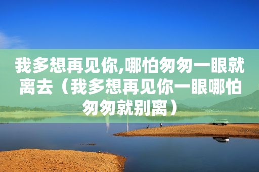 我多想再见你,哪怕匆匆一眼就离去（我多想再见你一眼哪怕匆匆就别离）