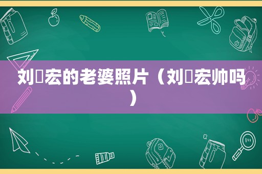 刘畊宏的老婆照片（刘畊宏帅吗）