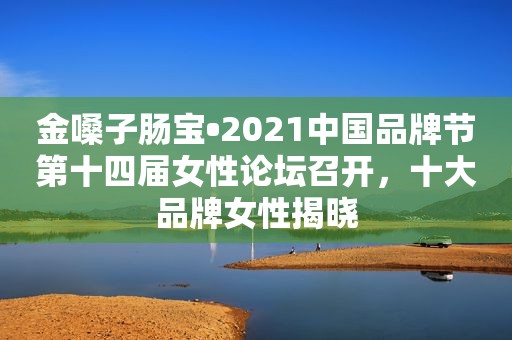 金嗓子肠宝•2021中国品牌节第十四届女性论坛召开，十大品牌女性揭晓