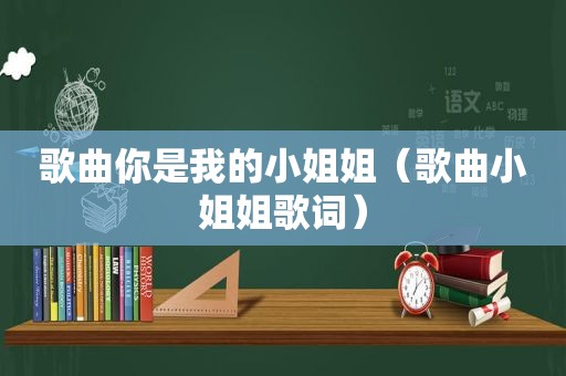 歌曲你是我的小姐姐（歌曲小姐姐歌词）