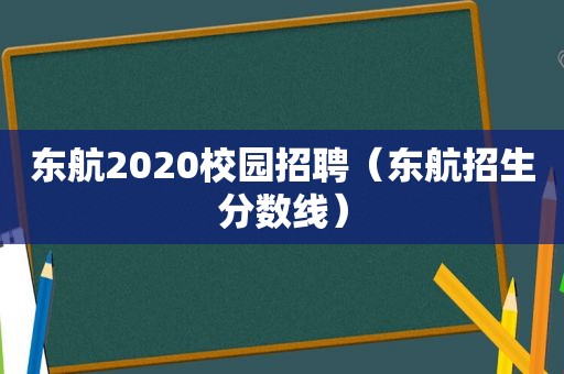 东航2020校园招聘（东航招生分数线）