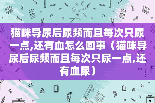 猫咪导尿后尿频而且每次只尿一点,还有血怎么回事（猫咪导尿后尿频而且每次只尿一点,还有血尿）