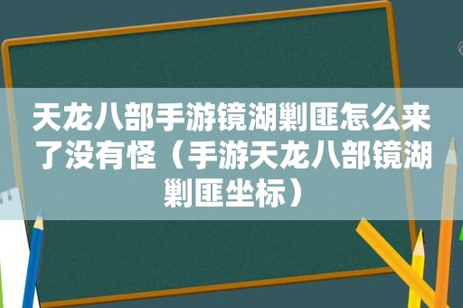 天龙八部手游镜湖剿匪怎么来了没有怪（手游天龙八部镜湖剿匪坐标）