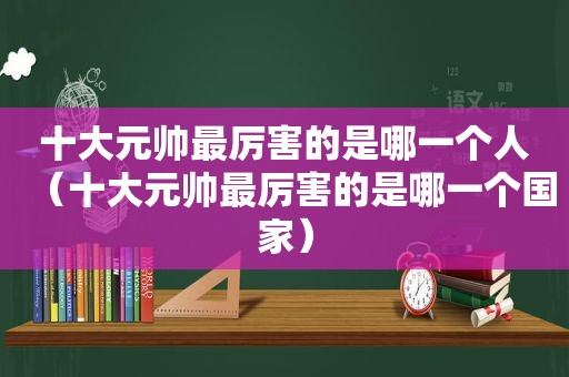 十大元帅最厉害的是哪一个人（十大元帅最厉害的是哪一个国家）