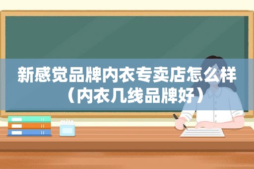 新感觉品牌内衣专卖店怎么样（内衣几线品牌好）