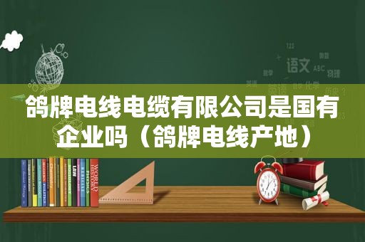 鸽牌电线电缆有限公司是国有企业吗（鸽牌电线产地）