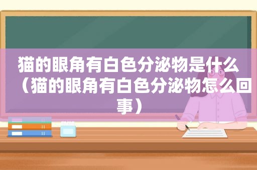 猫的眼角有白色分泌物是什么（猫的眼角有白色分泌物怎么回事）