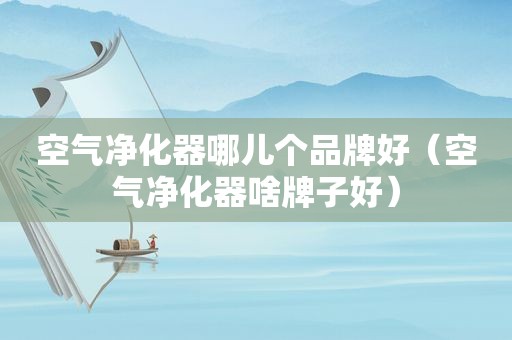 空气净化器哪儿个品牌好（空气净化器啥牌子好）