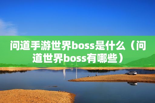 问道手游世界boss是什么（问道世界boss有哪些）