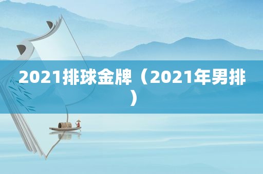 2021排球金牌（2021年男排）