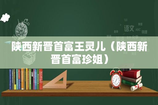 陕西新晋首富王灵儿（陕西新晋首富珍姐）