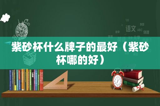 紫砂杯什么牌子的最好（紫砂杯哪的好）