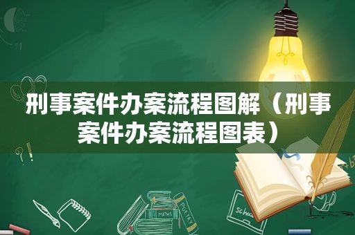 刑事案件办案流程图解（刑事案件办案流程图表）