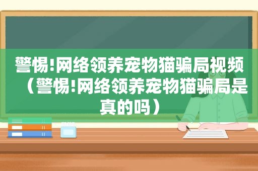 警惕!网络领养宠物猫骗局视频（警惕!网络领养宠物猫骗局是真的吗）