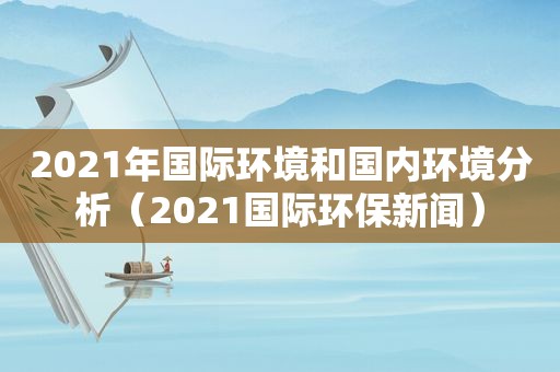 2021年国际环境和国内环境分析（2021国际环保新闻）