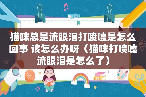 猫咪总是流眼泪打喷嚏是怎么回事 该怎么办呀（猫咪打喷嚏流眼泪是怎么了）