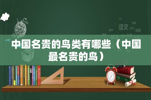 中国名贵的鸟类有哪些（中国最名贵的鸟）