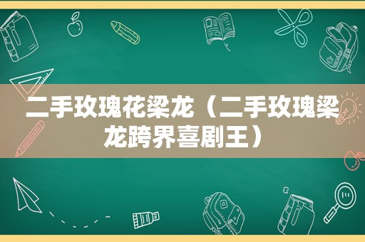 二手玫瑰花梁龙（二手玫瑰梁龙跨界喜剧王）