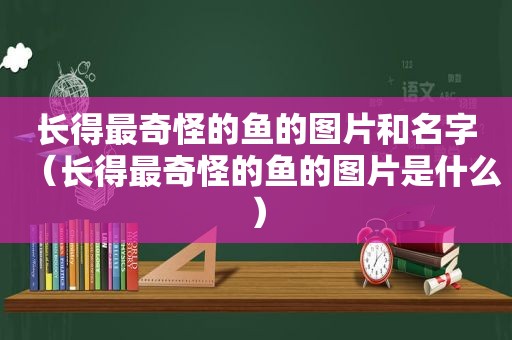 长得最奇怪的鱼的图片和名字（长得最奇怪的鱼的图片是什么）