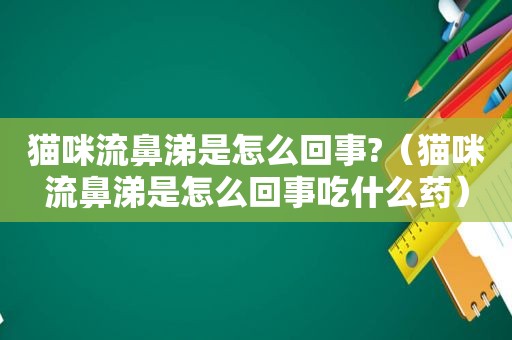 猫咪流鼻涕是怎么回事?（猫咪流鼻涕是怎么回事吃什么药）