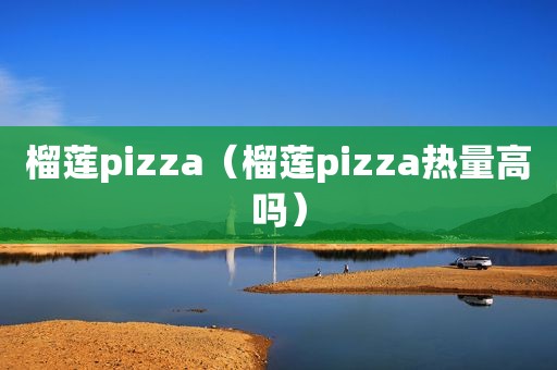 榴莲pizza（榴莲pizza热量高吗）